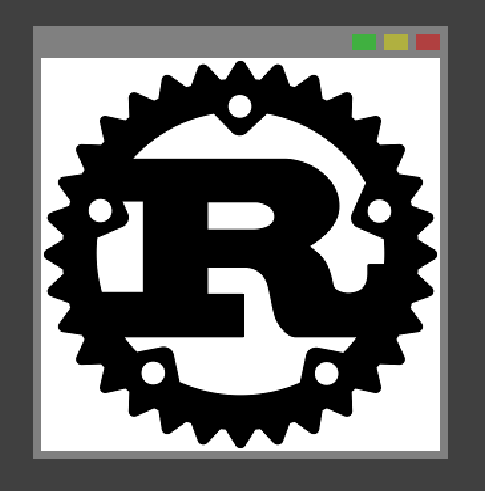 The image viewer started in rootson
